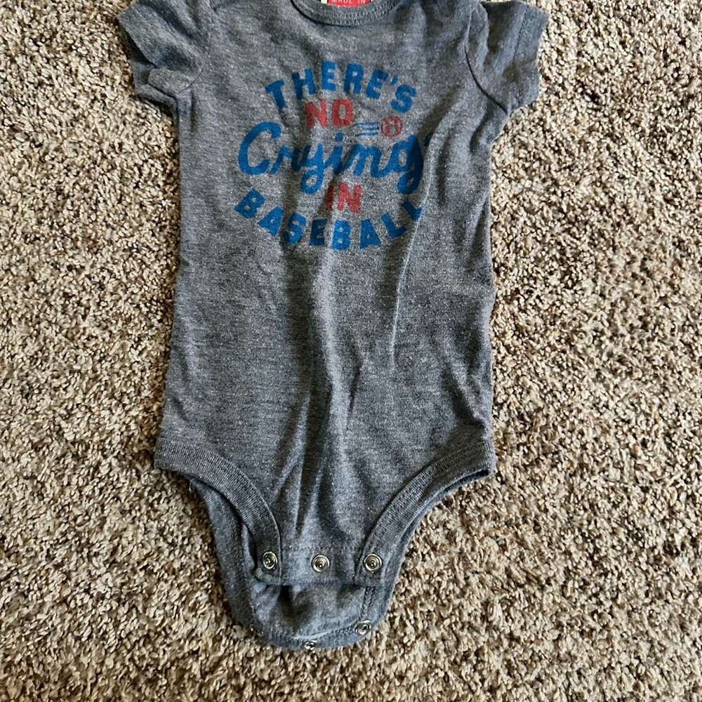 HOMAGE Gray and Blue Bodysuit One Piece